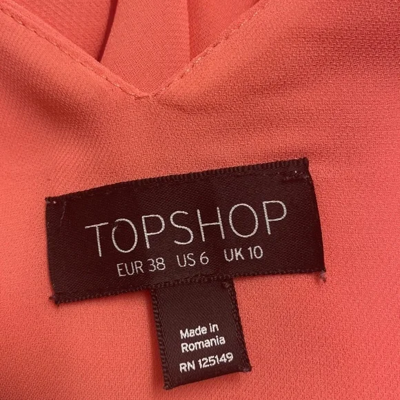 Topshop Pink Tank Top - Picture 4 of 5